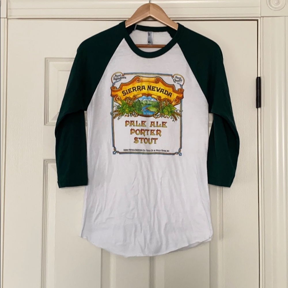 American Apparel Sierra Nevada Brewery Baseball T